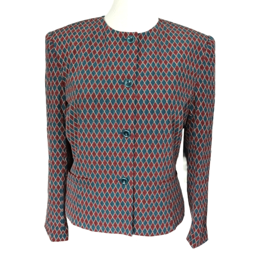 RENA ROWAN FOR SEVILLE SILK JACKET SIZE 14